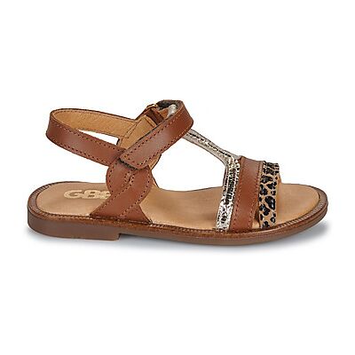 Sandales plates GBB TIMIDE Marron 30,31,32 filles - Publicité Sandales plates GBB TIMIDE Marron 30,31,32 filles - Publicité