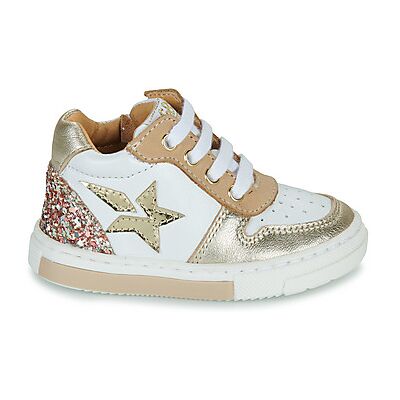 Baskets montantes enfant GBB GIVRE Blanc 24,25,26 filles - Publicité Baskets montantes enfant GBB GIVRE Blanc 24,25,26 filles - Publicité