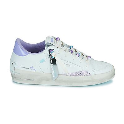 Baskets basses Crime London SK8 DELUXE Blanc 38,39,40,41 femmes - Publicité Baskets basses Crime London SK8 DELUXE Blanc 38,39,40,41 femmes - Publicité