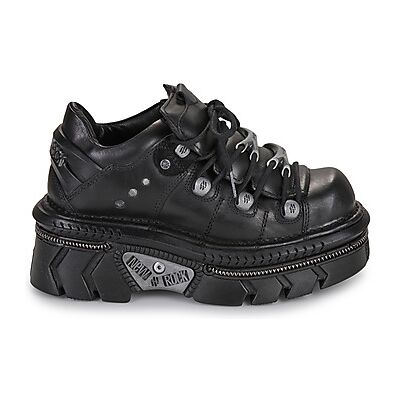 Derbies New Rock M-120N-S34 Noir 37,38,39,40 femmes - Publicité Derbies New Rock M-120N-S34 Noir 37,38,39,40 femmes - Publicité
