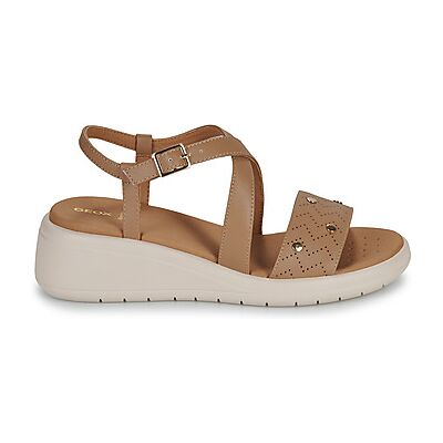Sandales à talon Geox D MELICONIA Beige 37,38,39,40 femmes - Publicité Sandales à talon Geox D MELICONIA Beige 37,38,39,40 femmes - Publicité