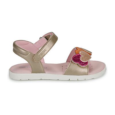 Sandales plates Geox J SANDAL JOYFOOT GIR Doré 28,29,33,34,35 filles - Publicité Sandales plates Geox J SANDAL JOYFOOT GIR Doré 28,29,33,34,35 filles - Publicité