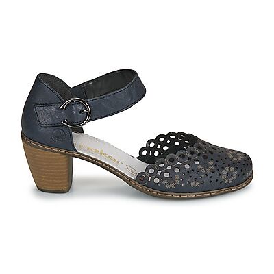 Chaussures escarpins Rieker 40902-14 Bleu 36,42 femmes - Publicité Chaussures escarpins Rieker 40902-14 Bleu 36,42 femmes - Publicité