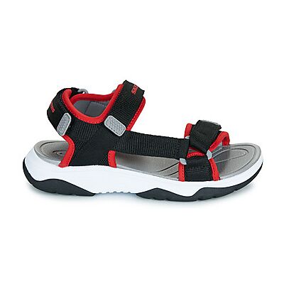 Sandales plates Skechers TREAD SEEKER Noir 27,28,32 garcons - Publicité Sandales plates Skechers TREAD SEEKER Noir 27,28,32 garcons - Publicité