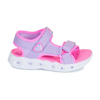 Sandales plates Skechers HEART LIGHTS SANDALS Violet 36,33,34,35 filles - Publicité Sandales plates Skechers HEART LIGHTS SANDALS Violet 36,33,34,35 filles - Publicité