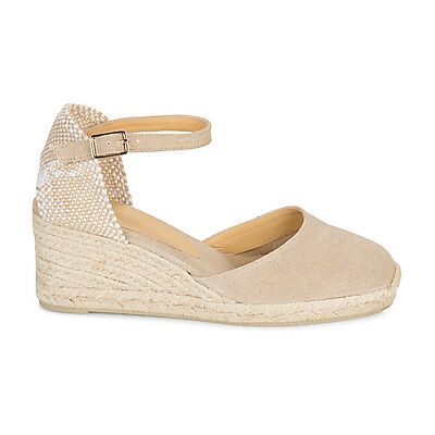 Sandales compensées Castaner CAROL Beige 37 femmes - Publicité Sandales compensées Castaner CAROL Beige 37 femmes - Publicité