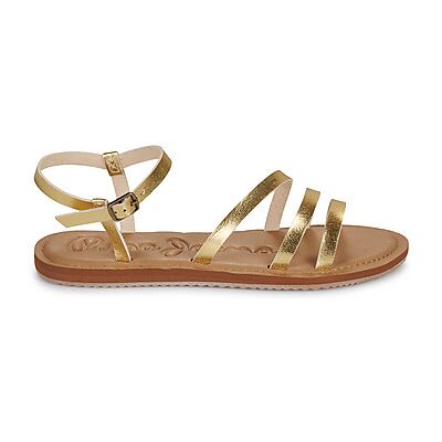 Sandales plates Pepe jeans RIO SAND W Doré 37,38,39,40,41 femmes - Publicité Sandales plates Pepe jeans RIO SAND W Doré 37,38,39,40,41 femmes - Publicité