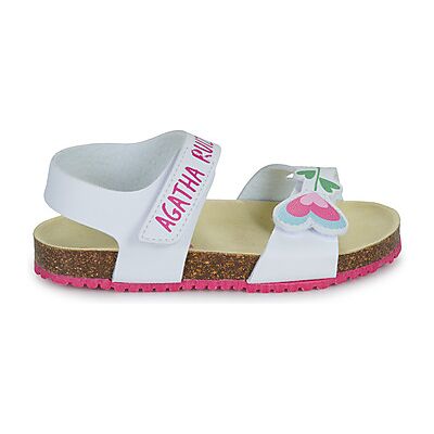 Sandales plates Agatha Ruiz de la Prada BIOS Blanc 24,25,26,27 filles - Publicité Sandales plates Agatha Ruiz de la Prada BIOS Blanc 24,25,26,27 filles - Publicité