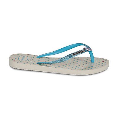 Tongs enfant Havaianas KIDS SLIM GLITTER II Beige 31 / 32,27 / 28,29 / 30,33 / 34 filles - Publicité Tongs enfant Havaianas KIDS SLIM GLITTER II Beige 31 / 32,27 / 28,29 / 30,33 / 34 filles - Publicité