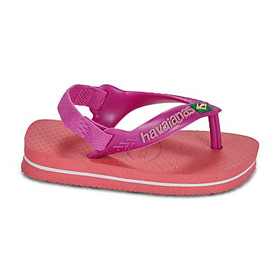 Tongs enfant Havaianas BABY BRASIL LOGO Orange 21,22 garcons - Publicité Tongs enfant Havaianas BABY BRASIL LOGO Orange 21,22 garcons - Publicité