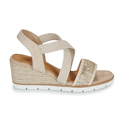 Sandales compensées Tom Tailor ISABEAU Beige 37,38,39,40,41 femmes - Publicité Sandales compensées Tom Tailor ISABEAU Beige 37,38,39,40,41 femmes - Publicité