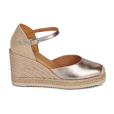 Espadrilles Unisa CASTILLA Doré 41 femmes - Publicité Espadrilles Unisa CASTILLA Doré 41 femmes - Publicité