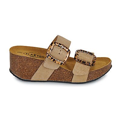 Mules Plakton SO ROCK Beige 38,39 femmes - Publicité Mules Plakton SO ROCK Beige 38,39 femmes - Publicité