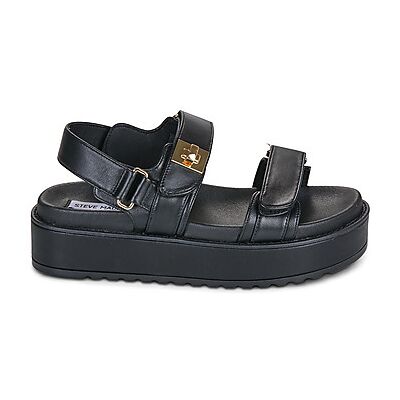 Sandales compensées Steve Madden BIG MONA Noir 36,38,39,40,41 femmes - Publicité Sandales compensées Steve Madden BIG MONA Noir 36,38,39,40,41 femmes - Publicité