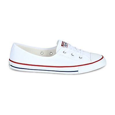 Baskets basses Converse BALLET LACE CHUCK TAYLOR ALL STAR SLIP Blanc 35 1/2 femmes - Publicité Baskets basses Converse BALLET LACE CHUCK TAYLOR ALL STAR SLIP Blanc 35 1/2 femmes - Publicité