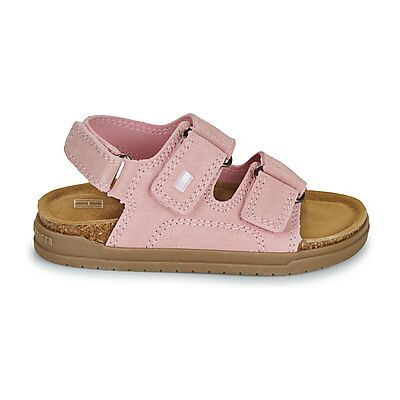 Sandales plates Tommy Hilfiger FRANCIS Rose 25,27 filles - Publicité Sandales plates Tommy Hilfiger FRANCIS Rose 25,27 filles - Publicité