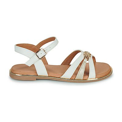 Sandales plates Tommy Hilfiger MARY Blanc 38 filles - Publicité Sandales plates Tommy Hilfiger MARY Blanc 38 filles - Publicité