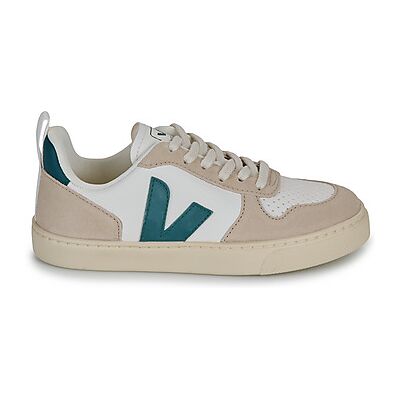 Baskets basses enfant Veja SMALL V-10 Blanc 30,31,32,33,34 garcons - Publicité Baskets basses enfant Veja SMALL V-10 Blanc 30,31,32,33,34 garcons - Publicité