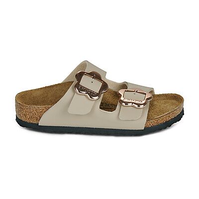 Mules enfant BIRKENSTOCK Arizona Kids Flower Buckle Beige 26,27,28,29,30,31,32,33 filles - Publicité Mules enfant BIRKENSTOCK Arizona Kids Flower Buckle Beige 26,27,28,29,30,31,32,33 filles - Publicité