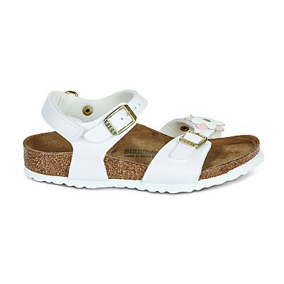 Sandales plates BIRKENSTOCK Rio AS Kids Blanc 28,29,30,31,32,33,34 filles - Publicité Sandales plates BIRKENSTOCK Rio AS Kids Blanc 28,29,30,31,32,33,34 filles - Publicité
