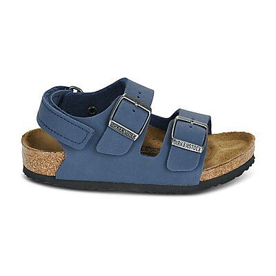 Sandales plates BIRKENSTOCK Milano AS Kids Bleu 28,31,32,33,34 garcons - Publicité Sandales plates BIRKENSTOCK Milano AS Kids Bleu 28,31,32,33,34 garcons - Publicité