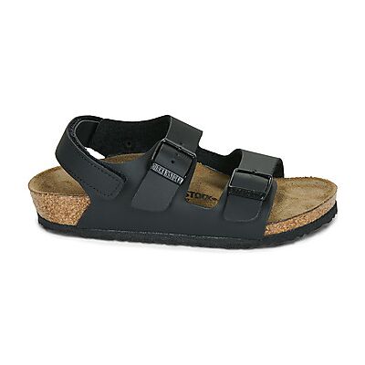 Sandales plates BIRKENSTOCK Milano AS Kids Noir 24,25,26,27,28,29,30,31,32,33 filles - Publicité Sandales plates BIRKENSTOCK Milano AS Kids Noir 24,25,26,27,28,29,30,31,32,33 filles - Publicité