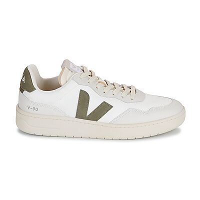Baskets basses Veja V-90 Blanc 36,37,38,39,40,41,44,45 hommes - Publicité Baskets basses Veja V-90 Blanc 36,37,38,39,40,41,44,45 hommes - Publicité