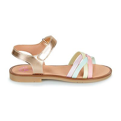 Sandales plates Pablosky MARY Multicolore 31,32,33,34 filles - Publicité Sandales plates Pablosky MARY Multicolore 31,32,33,34 filles - Publicité