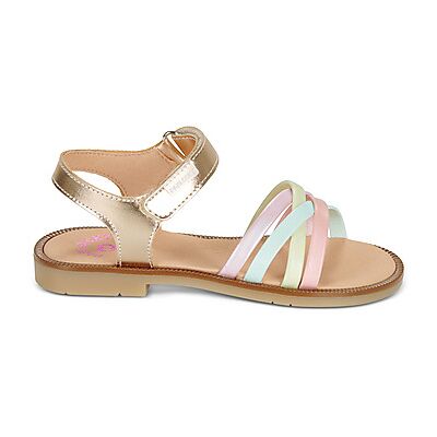 Sandales plates Pablosky MARY Multicolore 28,29,30 filles - Publicité Sandales plates Pablosky MARY Multicolore 28,29,30 filles - Publicité