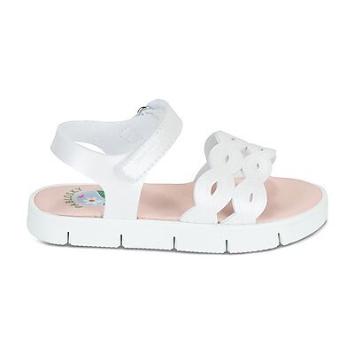 Sandales plates Pablosky POLINA Blanc 25,26 filles - Publicité Sandales plates Pablosky POLINA Blanc 25,26 filles - Publicité
