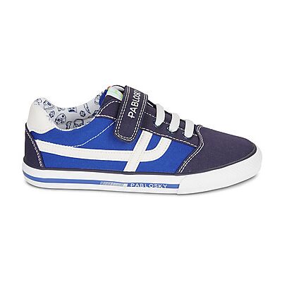 Baskets basses enfant Pablosky GOMA Bleu 31,32,33 garcons - Publicité Baskets basses enfant Pablosky GOMA Bleu 31,32,33 garcons - Publicité