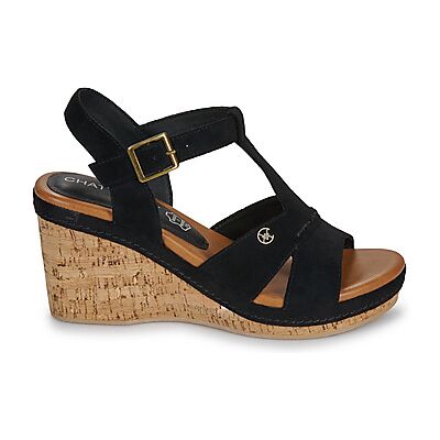 Sandales compensées Chattawak LAGUNA Noir 38,39,40 femmes - Publicité Sandales compensées Chattawak LAGUNA Noir 38,39,40 femmes - Publicité