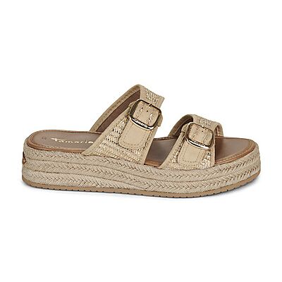 Mules Tamaris 27221 Doré 37,39,40,41 femmes - Publicité Mules Tamaris 27221 Doré 37,39,40,41 femmes - Publicité