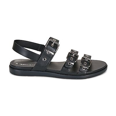 Sandales plates Tamaris 28127 Noir 37,38,39,40 femmes - Publicité Sandales plates Tamaris 28127 Noir 37,38,39,40 femmes - Publicité