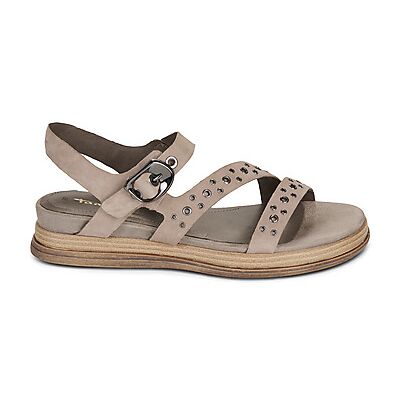 Sandales plates Tamaris 28217 Beige 37,38,39,40 femmes - Publicité Sandales plates Tamaris 28217 Beige 37,38,39,40 femmes - Publicité