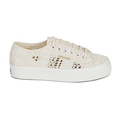 Baskets basses Superga 2740 PLATFORM CROCHET Beige 36,37,39 femmes - Publicité Baskets basses Superga 2740 PLATFORM CROCHET Beige 36,37,39 femmes - Publicité