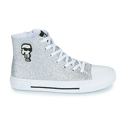 Baskets montantes enfant Karl Lagerfeld Z31171 Argenté 27,28,29,30,31,33,34,35 filles - Publicité Baskets montantes enfant Karl Lagerfeld Z31171 Argenté 27,28,29,30,31,33,34,35 filles - Publicité