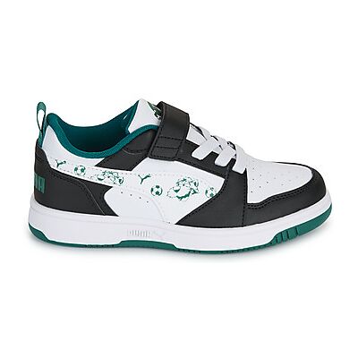 Baskets basses enfant Puma Puma RebV6 Lo SuperPumaAC+PS Blanc 28,29,30,31,32,33,34,35 garcons - Publicité Baskets basses enfant Puma Puma RebV6 Lo SuperPumaAC+PS Blanc 28,29,30,31,32,33,34,35 garcons - Publicité