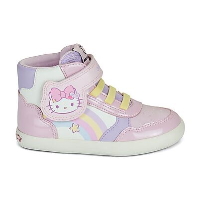 Baskets montantes enfant Geox B GISLI GIRL HELLO KITTY Rose 24,26,27 filles - Publicité Baskets montantes enfant Geox B GISLI GIRL HELLO KITTY Rose 24,26,27 filles - Publicité