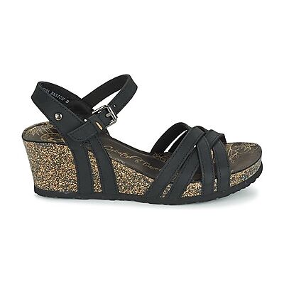 Sandales compensées Panama Jack VERA Noir 36,37,38,39,40,41,42 femmes - Publicité Sandales compensées Panama Jack VERA Noir 36,37,38,39,40,41,42 femmes - Publicité