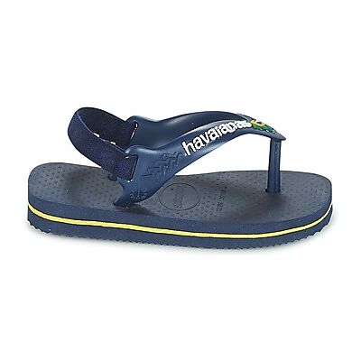 Tongs enfant Havaianas BABY BRASIL LOGO Bleu 19,20,21,22,17 / 18,23 / 24 filles - Publicité Tongs enfant Havaianas BABY BRASIL LOGO Bleu 19,20,21,22,17 / 18,23 / 24 filles - Publicité