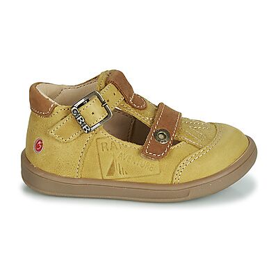 Sandales plates GBB AREZO Jaune 20 garcons - Publicité Sandales plates GBB AREZO Jaune 20 garcons - Publicité