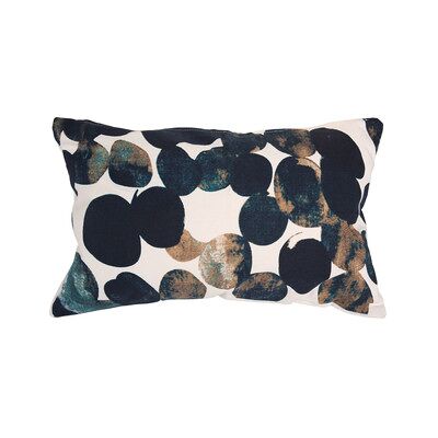 Housse de Coussin Bleue GALEENE 30x50 cm - Publicité Housse de Coussin Bleue GALEENE 30x50 cm - Publicité