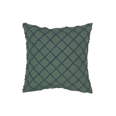Housse de coussin Broste Copenhagen MAGNE - Vert 50x50 cm - Publicité Housse de coussin Broste Copenhagen MAGNE - Vert 50x50 cm - Publicité
