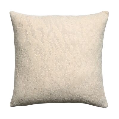 Coussin beige INES Vivaraise - Housse amovible 45x45 cm - Publicité Coussin beige INES Vivaraise - Housse amovible 45x45 cm - Publicité