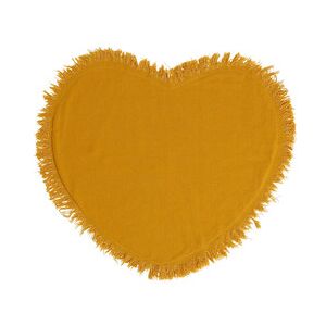 Côté Table NALIA COEUR X2 Ensemble de table jaune - Unique - Publicité Côté Table NALIA COEUR X2 Ensemble de table jaune - Unique - Publicité