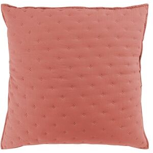 Douceur d intérieur MELLOW CHIC Housse de coussin rouge - Housses de coussins - Publicité Douceur d intérieur MELLOW CHIC Housse de coussin rouge - Housses de coussins - Publicité