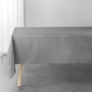 Douceur d Intérieur Modèle Silvery Gris - Nappe 140x240 cm - Publicité Douceur d Intérieur Modèle Silvery Gris - Nappe 140x240 cm - Publicité