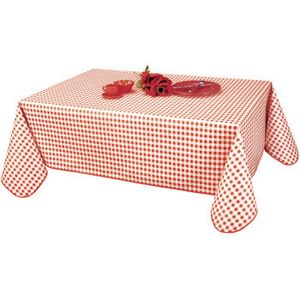 Nappe Vichy Rouge - 140x200 Cm - Publicité Nappe Vichy Rouge - 140x200 Cm - Publicité