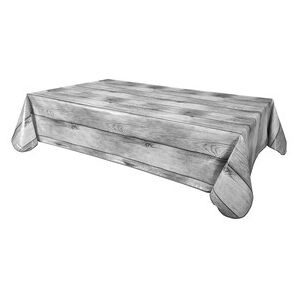 Nappe Grise Habitable - 140x250 cm - Décorative et Protectrice - Publicité Nappe Grise Habitable - 140x250 cm - Décorative et Protectrice - Publicité